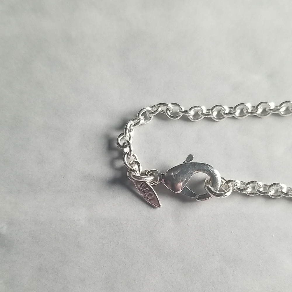 Chic Two-Tone Chain Necklace - Picture 2 of 5